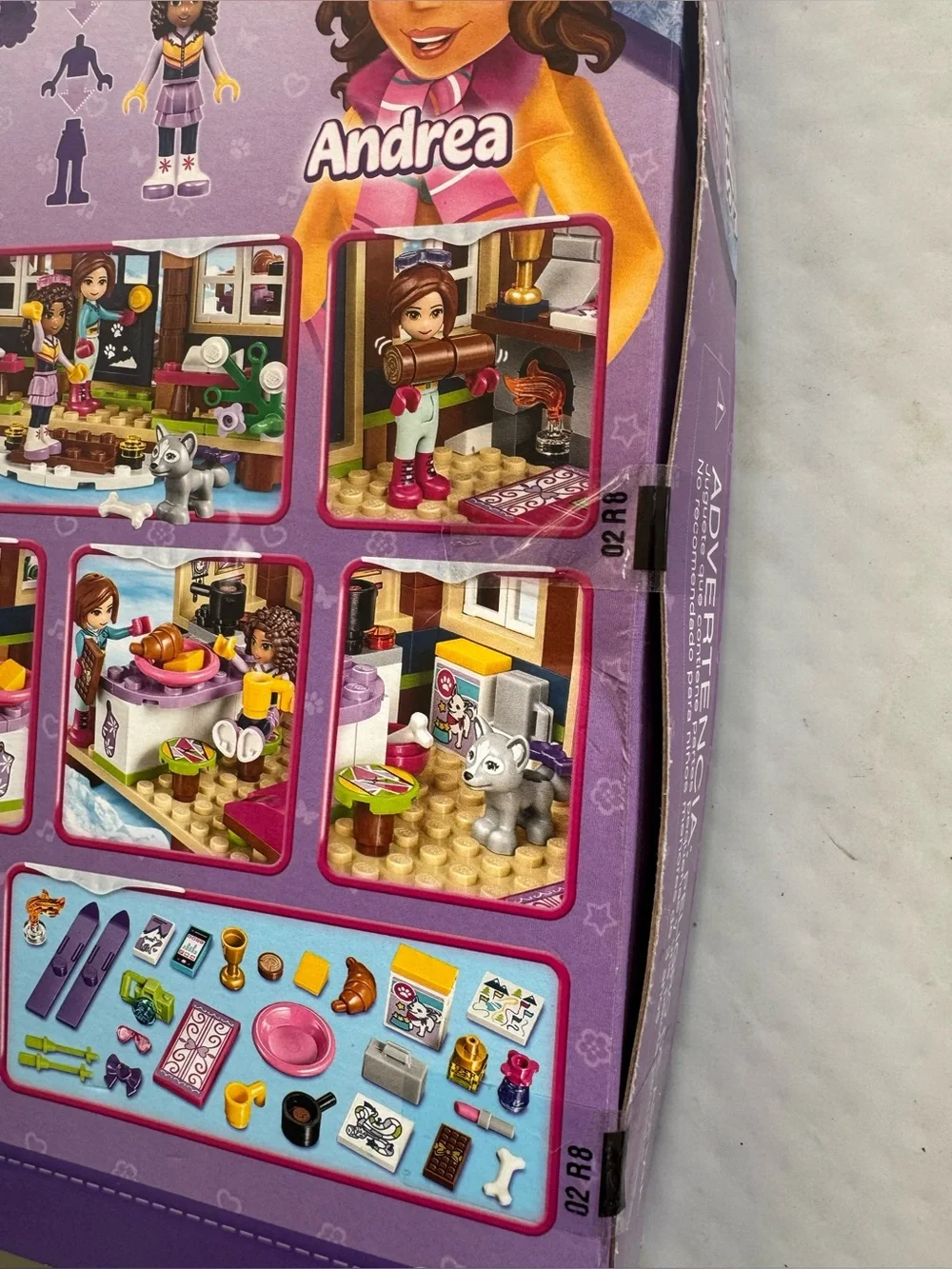 Sealed New Lego Friends Snow Resort Chalet - 402 pieces
